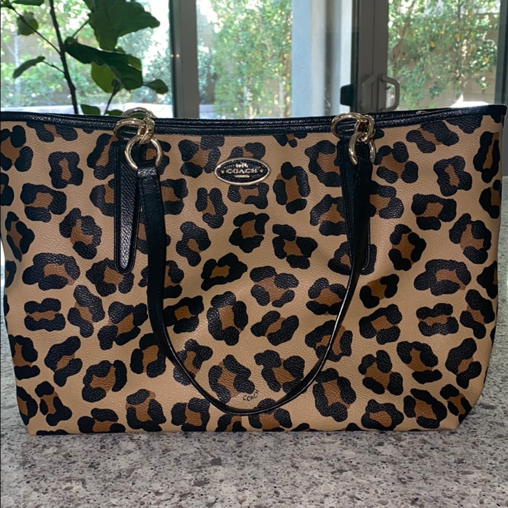 Coach bag leopard